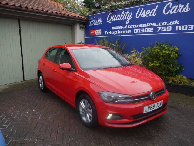 Volkswagen Polo 1.0 TSI 95 SE 5dr Hatchback Petrol Red