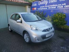 NISSAN MICRA 2014 (14) at Tickhill Trade Cars Ltd Doncaster